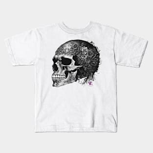 Roses Skull Kids T-Shirt